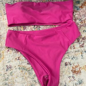 Bandeau bikini set